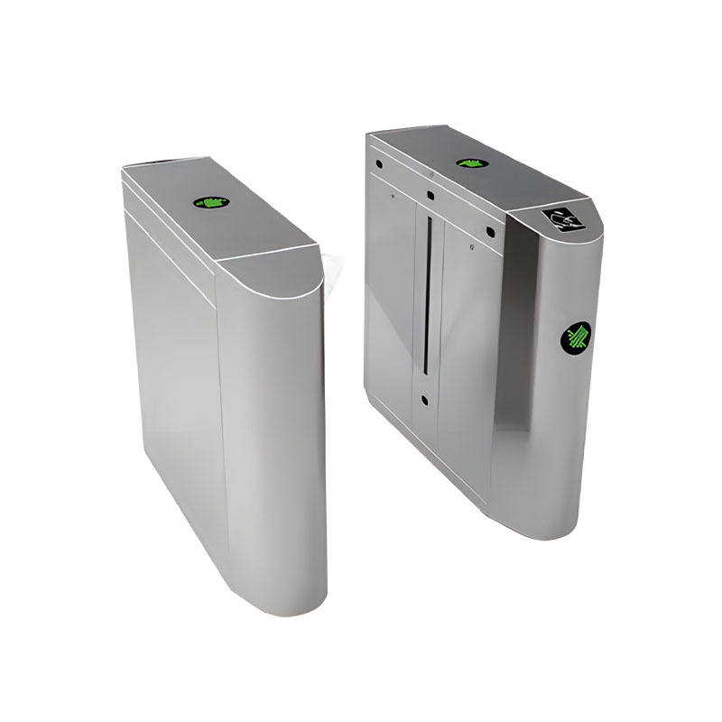 How does the networked management system of the intelligent pedestrian access gate achieve centralized control in multiple scenarios?